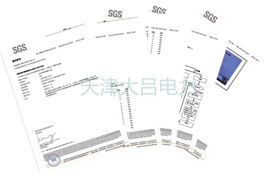 大吕电力SGS报告